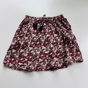 Stradivarius Flower skirt